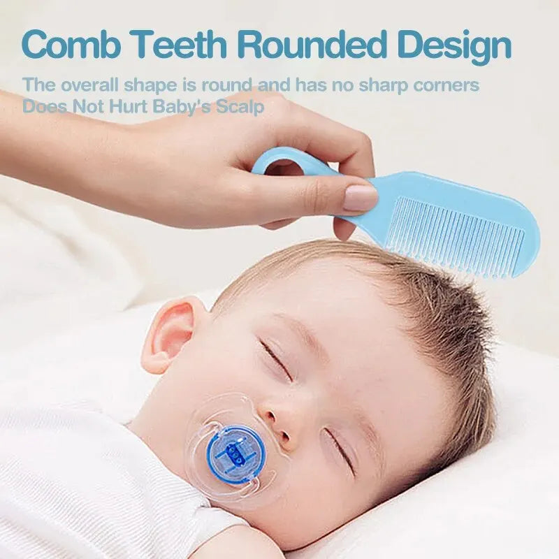 10-in-1 Baby Grooming Kit – Safe & Gentle Care Set for Newborns | Nail Clippers, Brush, Comb & More – Perfect Baby Shower Gift