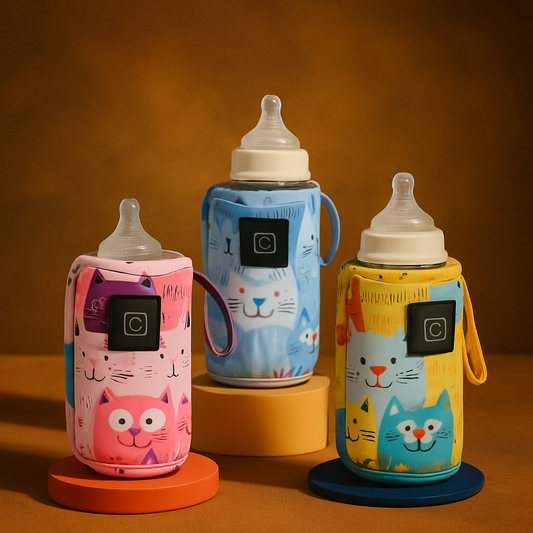 Keep Baby’s Milk Warm Anywhere – USB Bottle Warmer for Travel & Stroller | Perfect Gift for Moms