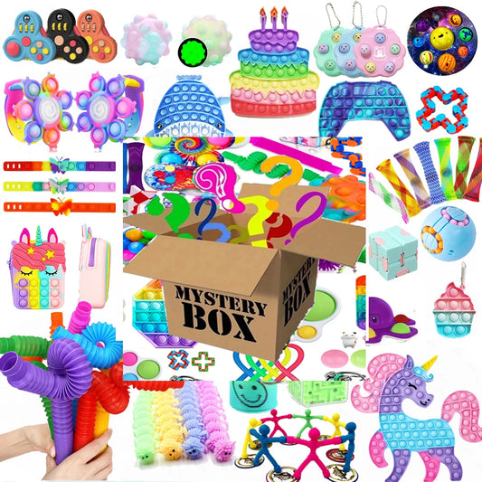 Mystery Fidget Toy Pack – Sensory Stress Relief Set for Kids | ADHD & Autism-Friendly Surprise Gift